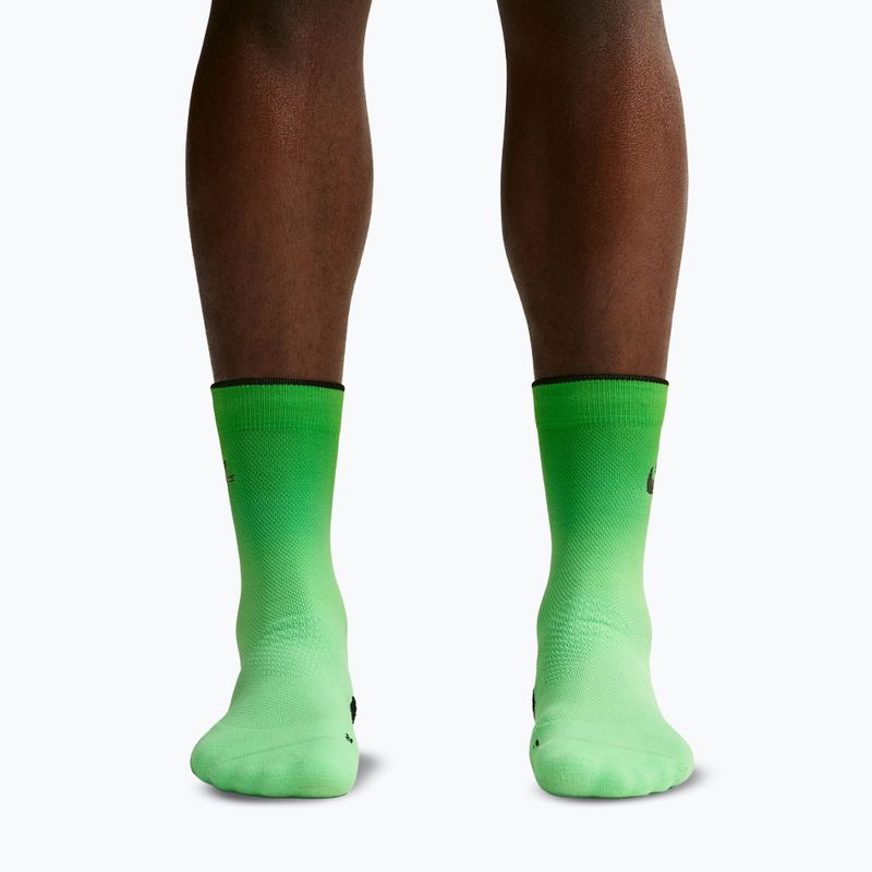 Шкарпетки Nike Run Midweight illusion green/black 4