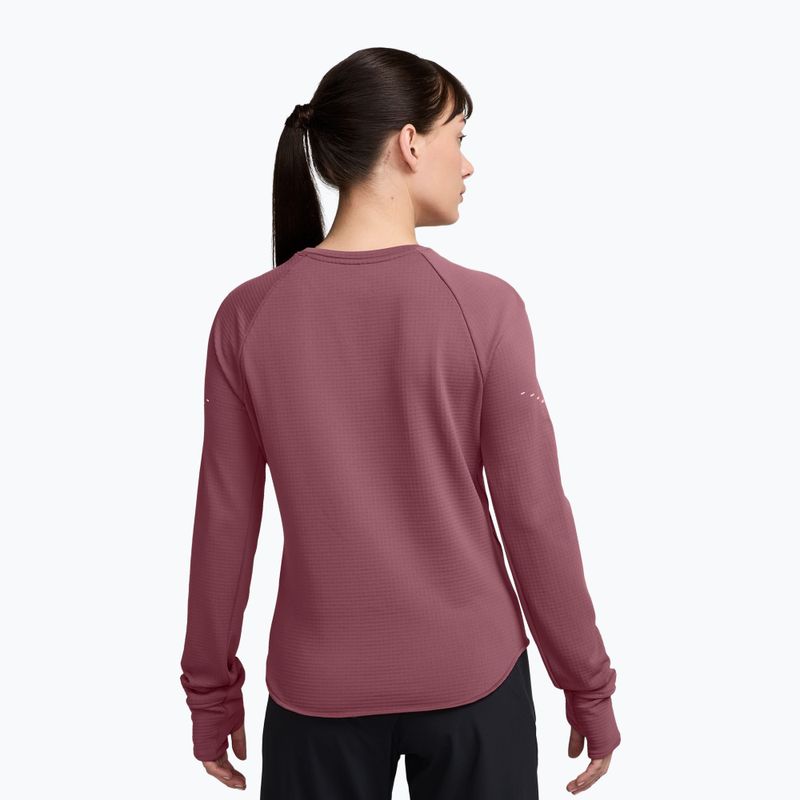 Кофта для бігу жіноча Nike Swift pink smoke 2