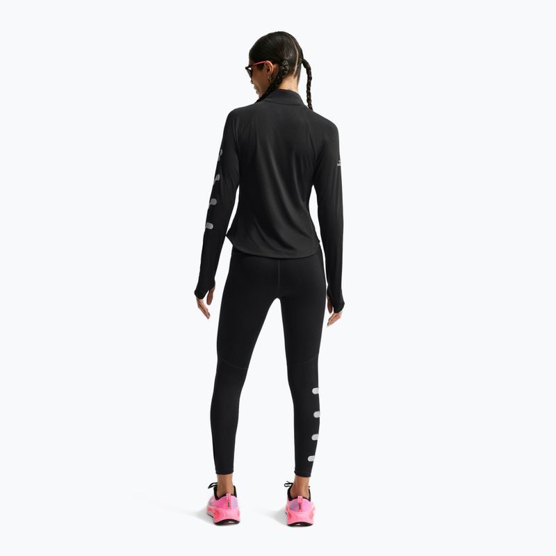 Лонгслів для бігу жіночий Nike Tempo Flash black 3