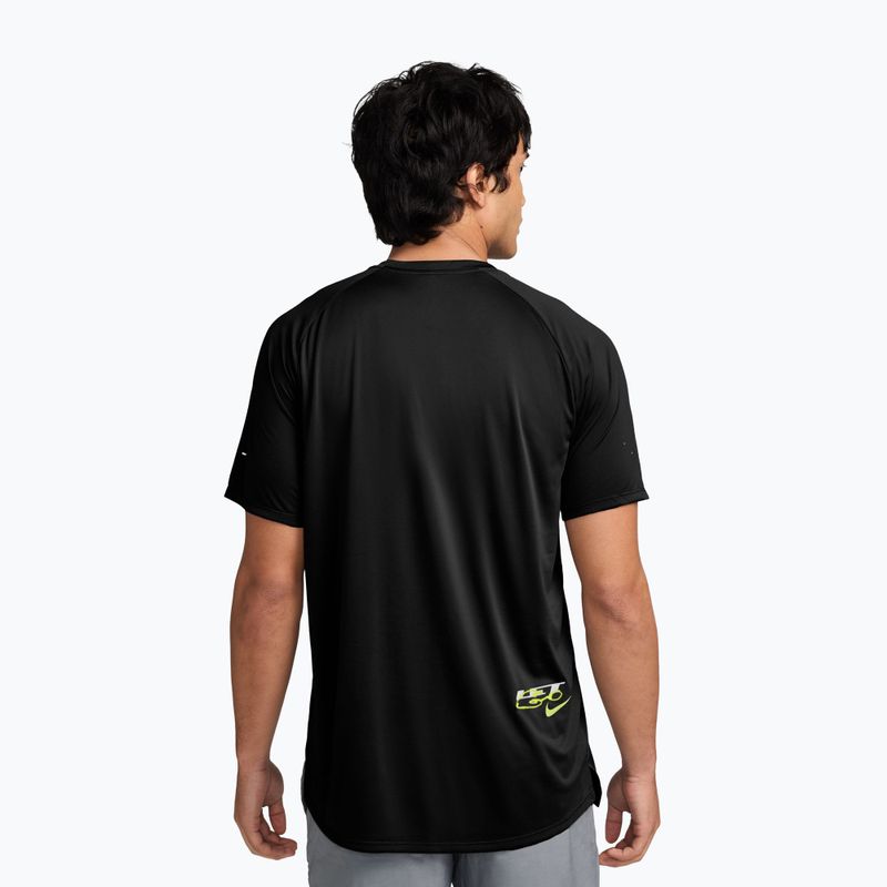 Футболка для бігу чоловіча Nike Stride Let Go Dri-FIT ADV black 2