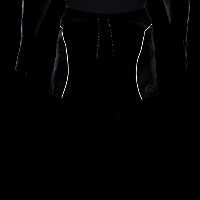 Шорти для бігу чоловічі Nike Dri-Fit 4" smoke grey/black/light lemon twist 7