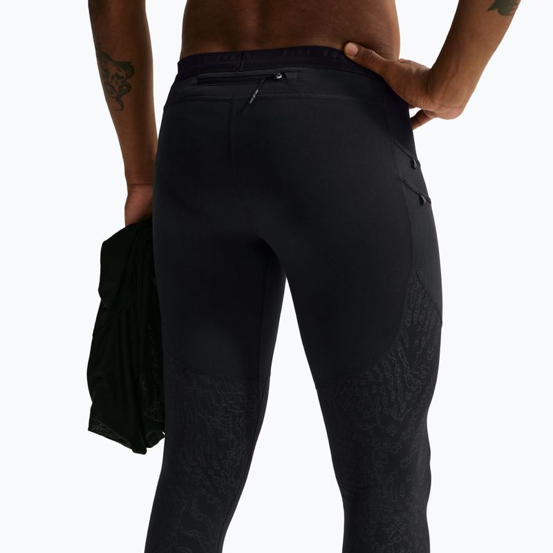 Легінси для бігу чоловічі Nike Stride Dri-FIT Winterized black/black 4