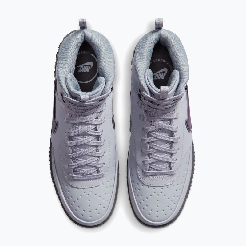 Взуття чоловіче Nike Court Vision Mid SE wolf grey/iron grey/black/mahogany 3
