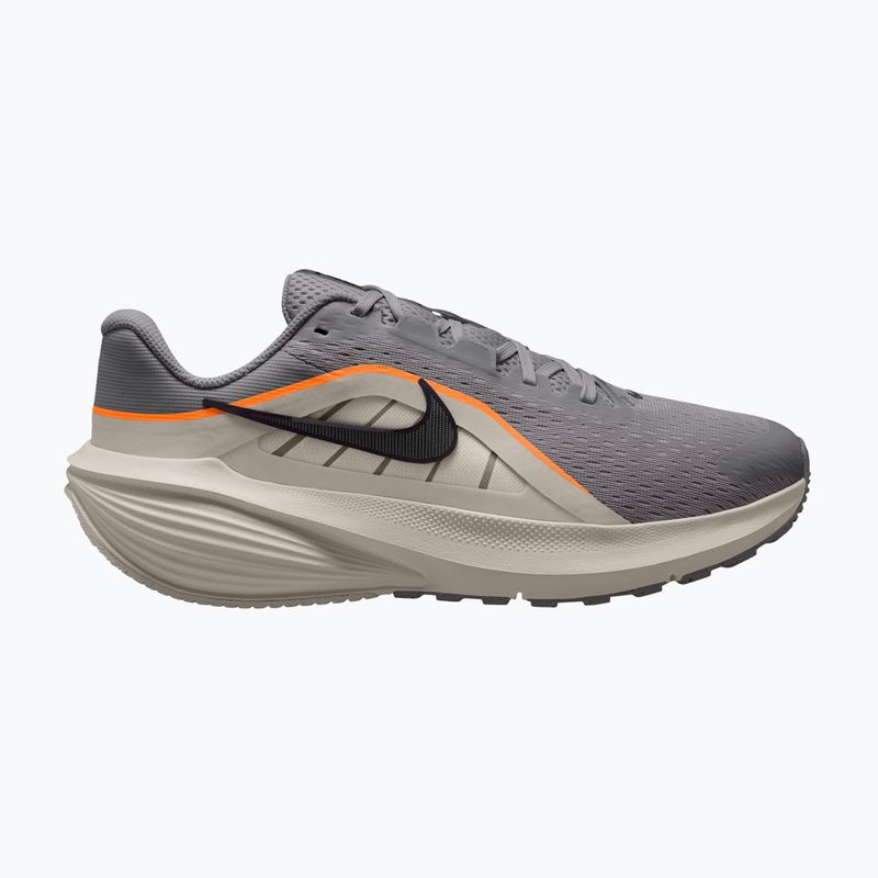 Кросівки для бігу чоловічі Nike Downshifter 14 medium ash/cream Ii/total orange/black