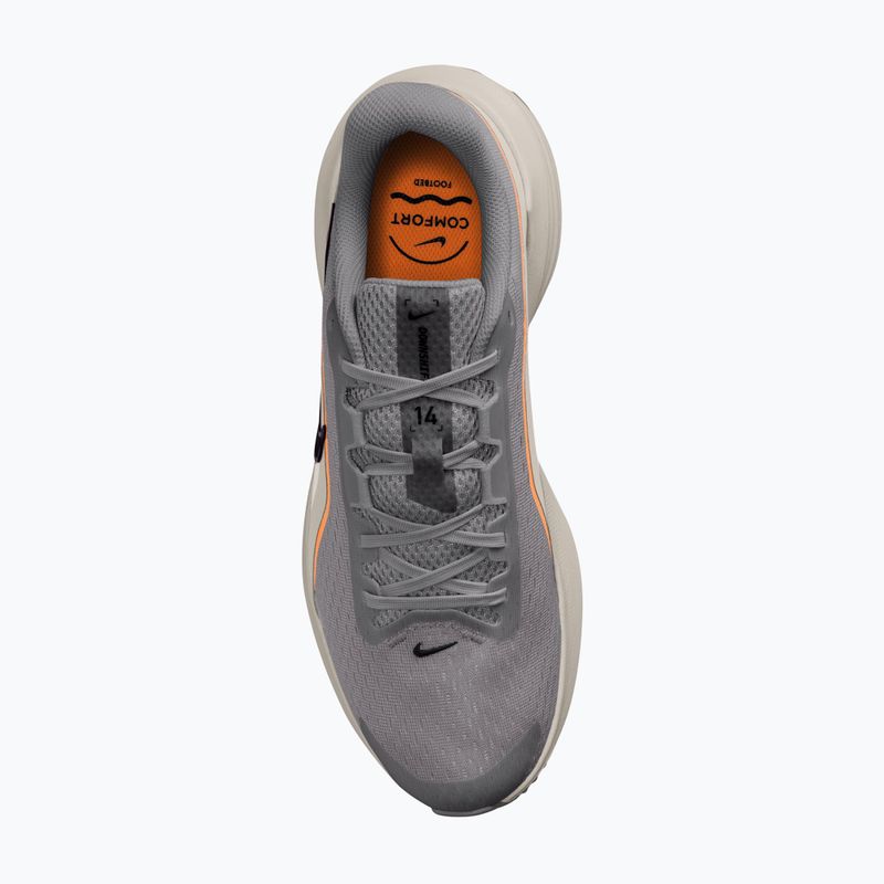 Кросівки для бігу чоловічі Nike Downshifter 14 medium ash/cream Ii/total orange/black 4
