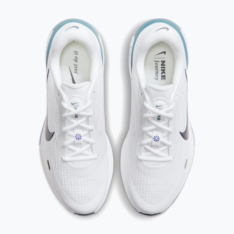 Кросівки для бігу чоловічі Nike Journey Run white/grey mist/racer blue/midnight navy 3