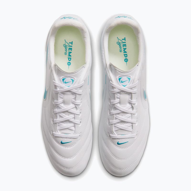Кросівки футбольні чоловічі Nike Tiempo Ligera Pro AG white/white/dusty cactus 3