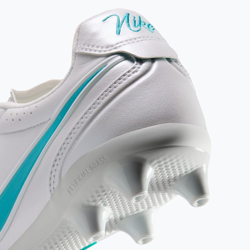 Кросівки футбольні чоловічі Nike Tiempo Ligera Pro AG white/white/dusty cactus 5