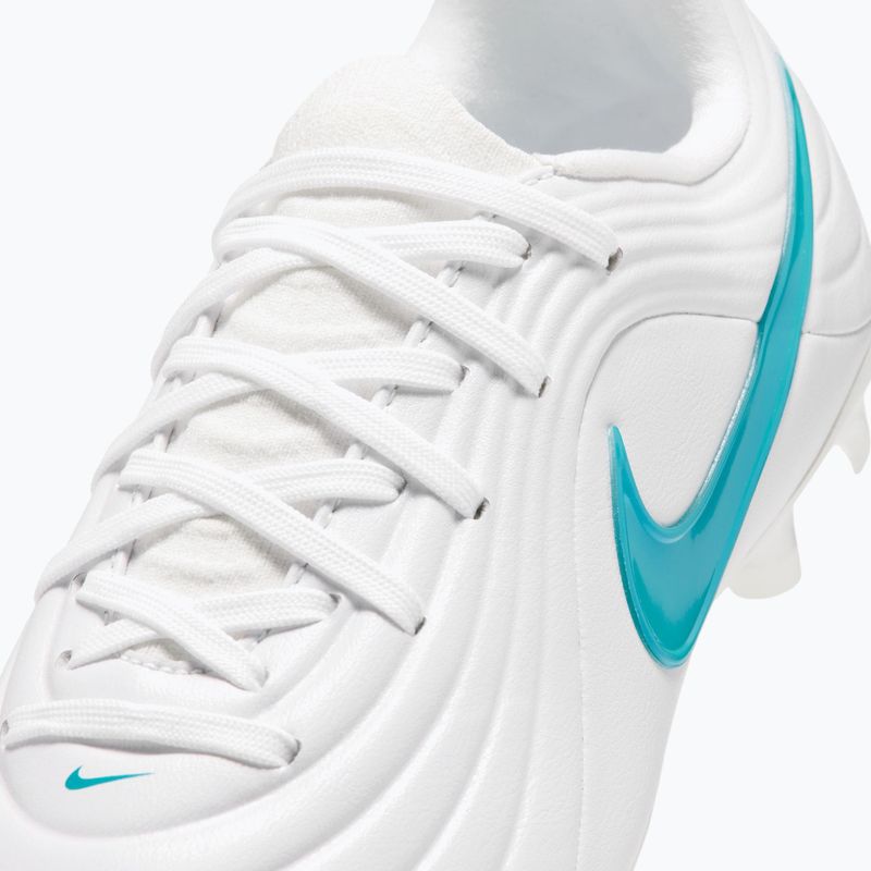 Футбольне взуття дитяче Nike Tiempo Maestro Academy Jr FG/MG white/white/dusty cactus 6