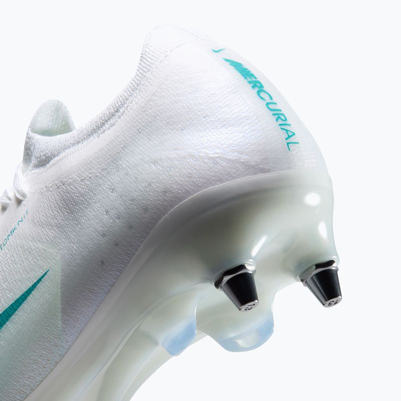 Кросівки футбольні чоловічі Nike Mercurial Vapor 17 Elite SG white/dusty cactus 6