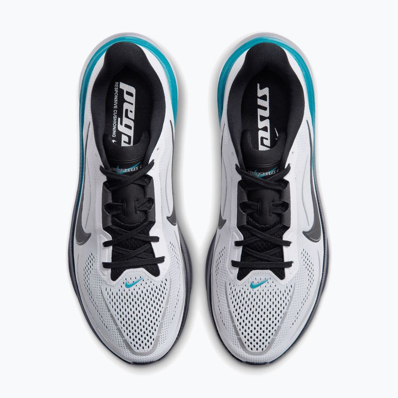 Кросівки для бігу чоловічі Nike Pegasus 42 football grey/bright spruce/black 3