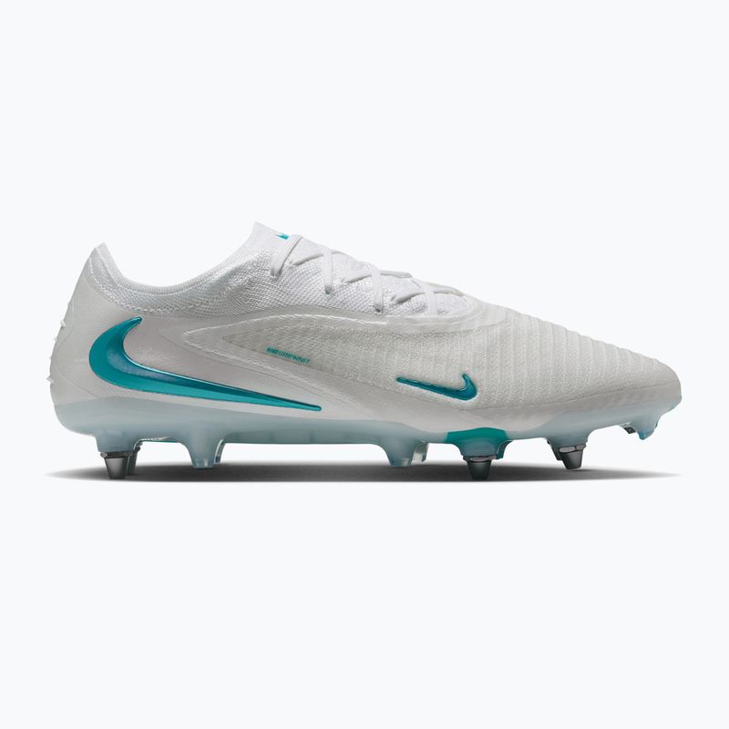 Кросівки футбольні чоловічі Nike Phantom 6 Low Elite SG white/white/dusty cactus