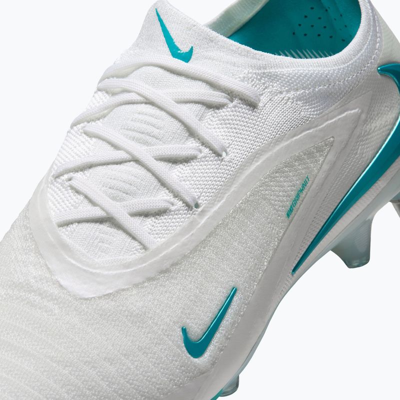 Кросівки футбольні чоловічі Nike Phantom 6 Low Elite SG white/white/dusty cactus 5