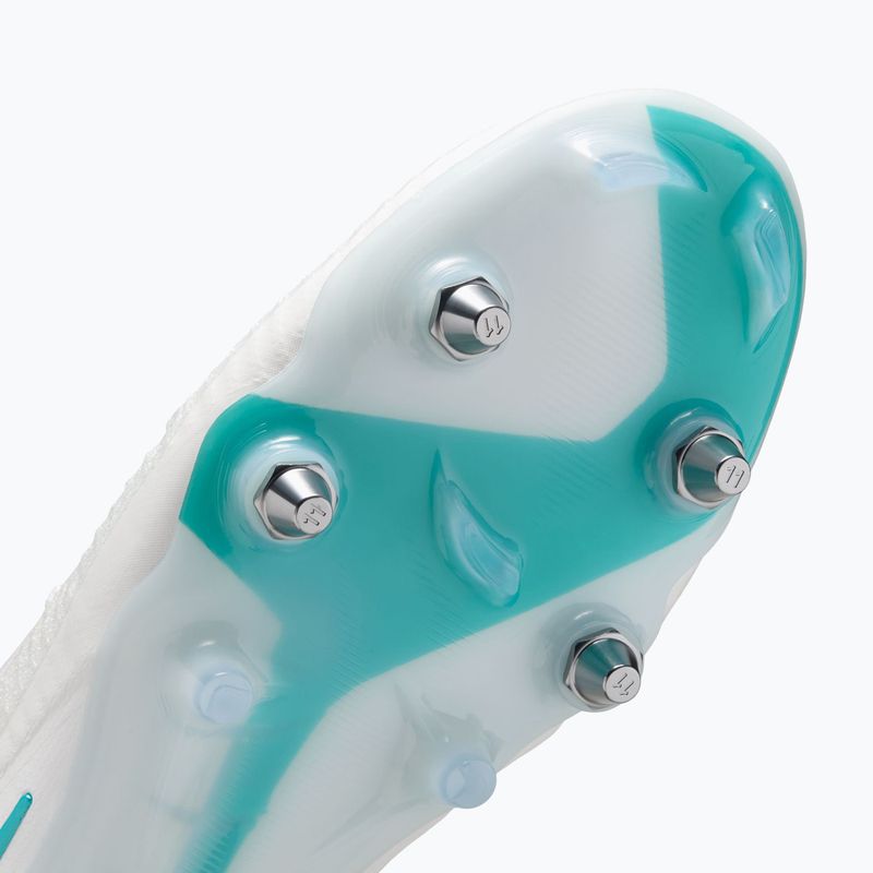 Кросівки футбольні чоловічі Nike Phantom 6 Low Elite SG white/white/dusty cactus 6