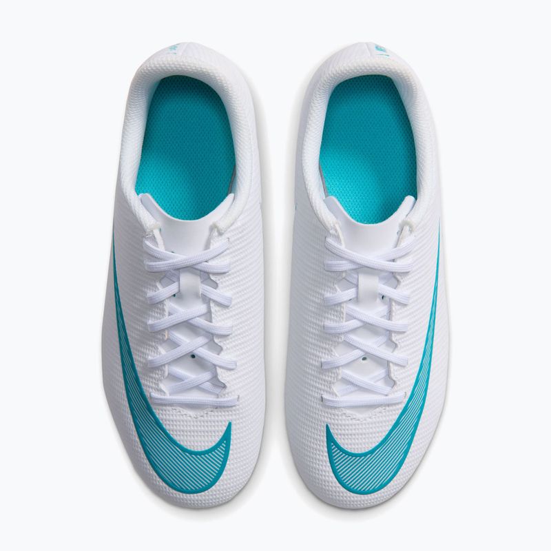 Футбольне взуття дитяче Nike Mercurial Vapor 17 Club Jr MG white/dusty cactus 3