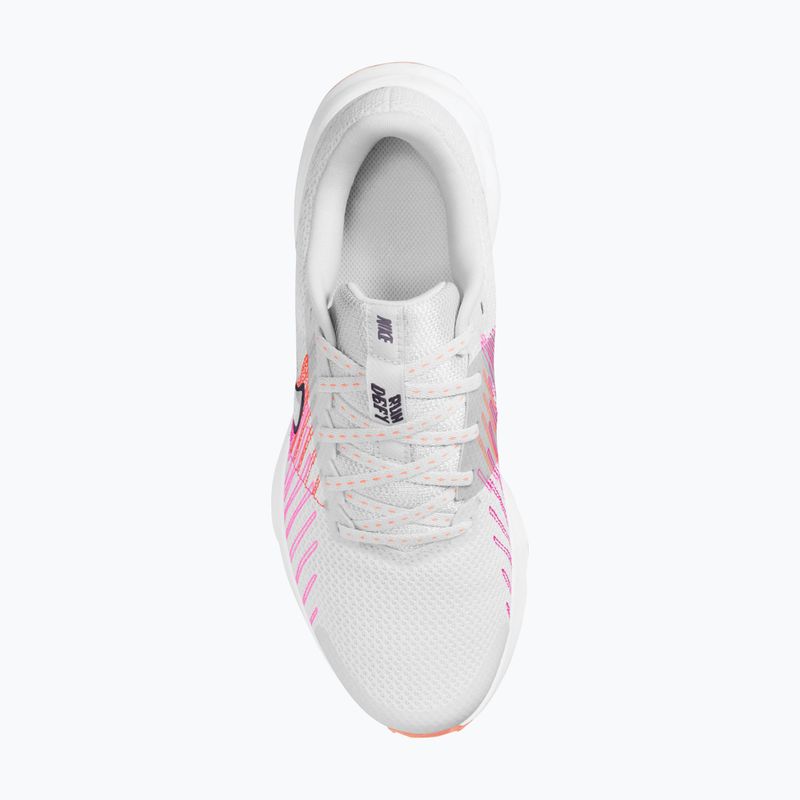 Кросівки для бігу жіночі Nike Run Defy white/hyper pink/crimson bliss/gridiron 4
