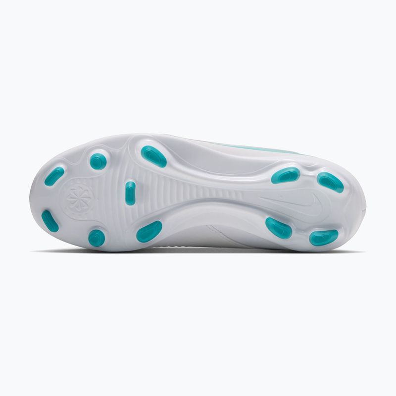 Футбольне взуття дитяче Nike Phantom 6 Low Club Jr MG white/white/dusty cactus 4