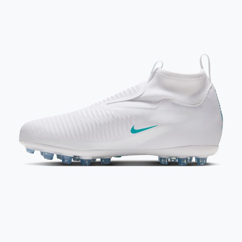 Футбольне взуття дитяче Nike Phantom 6 High Academy AG white/white/dusty cactus 2