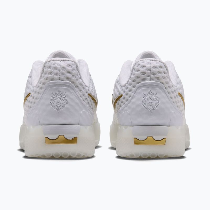 Кросівки для баскетболу чоловічі Nike LeBron Witness X white/white/photon dust/metallic gold 3