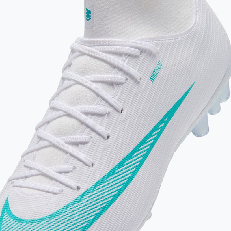 Кросівки футбольні чоловічі Nike Mercurial Superfly 11 Academy AG white/dusty cactus 5