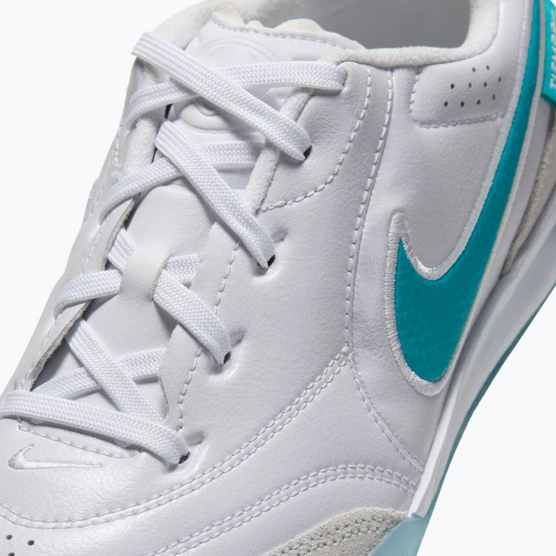 Футбольне взуття дитяче Nike Tiempo Streetgato Jr white/white/dusty cactus 5