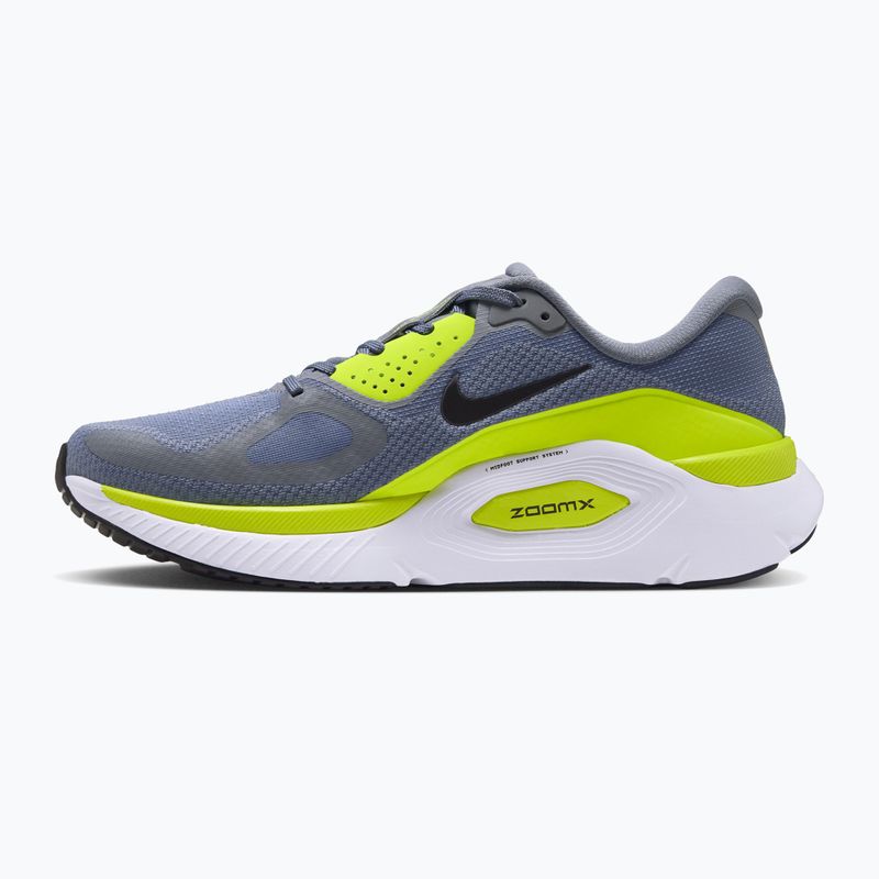 Кросівки для бігу чоловічі Nike Structure Plus Cool Grey/Lemon Venom/White/Black 2