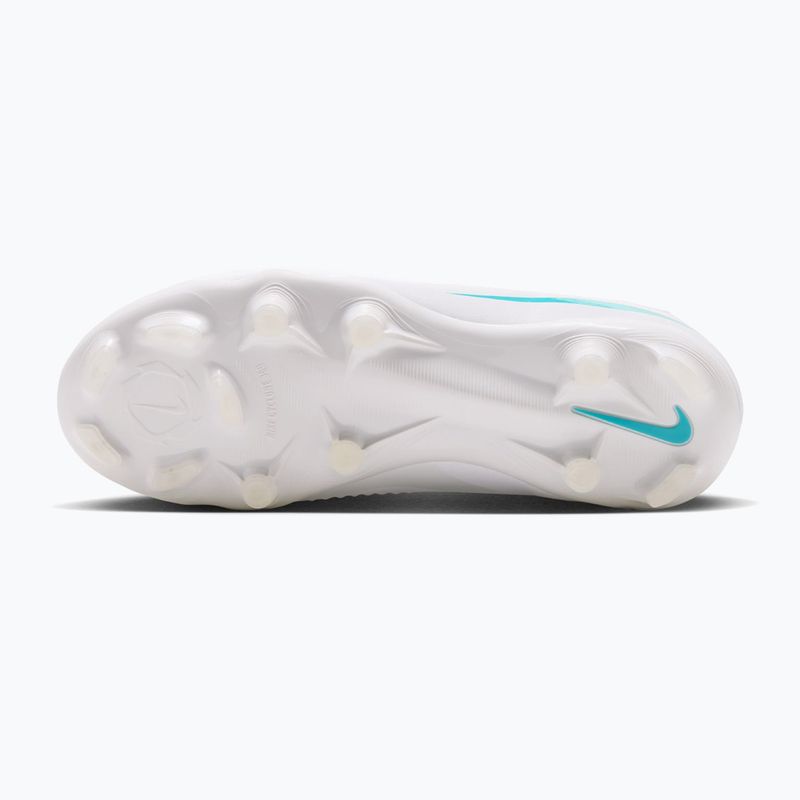 Футбольне взуття дитяче Nike Phantom 6 High Academy Jr FG/MG white/white/dusty cactus 4