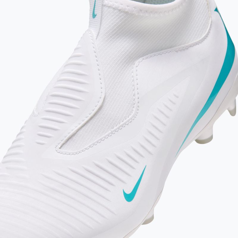 Футбольне взуття дитяче Nike Phantom 6 High Academy Jr FG/MG white/white/dusty cactus 6
