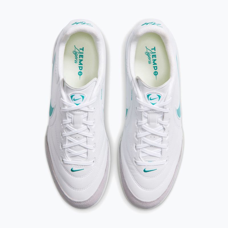 Кросівки футбольні чоловічі Nike Tiempo Ligera Pro TF white/white/dusty cactus 3