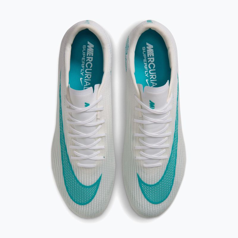Кросівки футбольні чоловічі Nike Mercurial Superfly 11 Pro FG white/dusty cactus 3