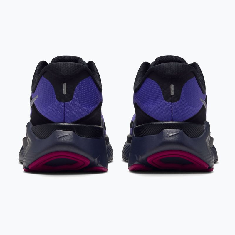 Кросівки для бігу жіночі Nike Structure Plus Black/Persian Violet/Metallic Silver 2