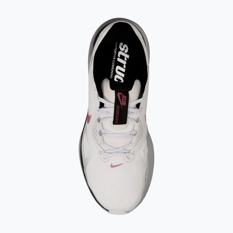 Кросівки для бігу жіночі Nike Structure 26 vast grey/metallic silver/black 2