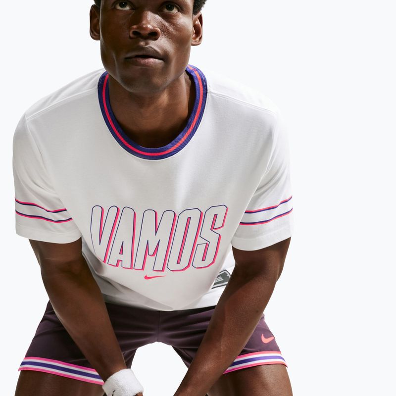 Футболка чоловіча Nike Court Dri-FIT Cotton white 6