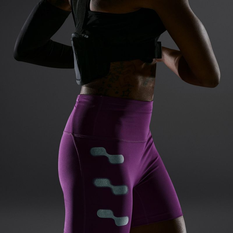 Шорти для бігу жіночі Nike Tempo Flash bold berry 7