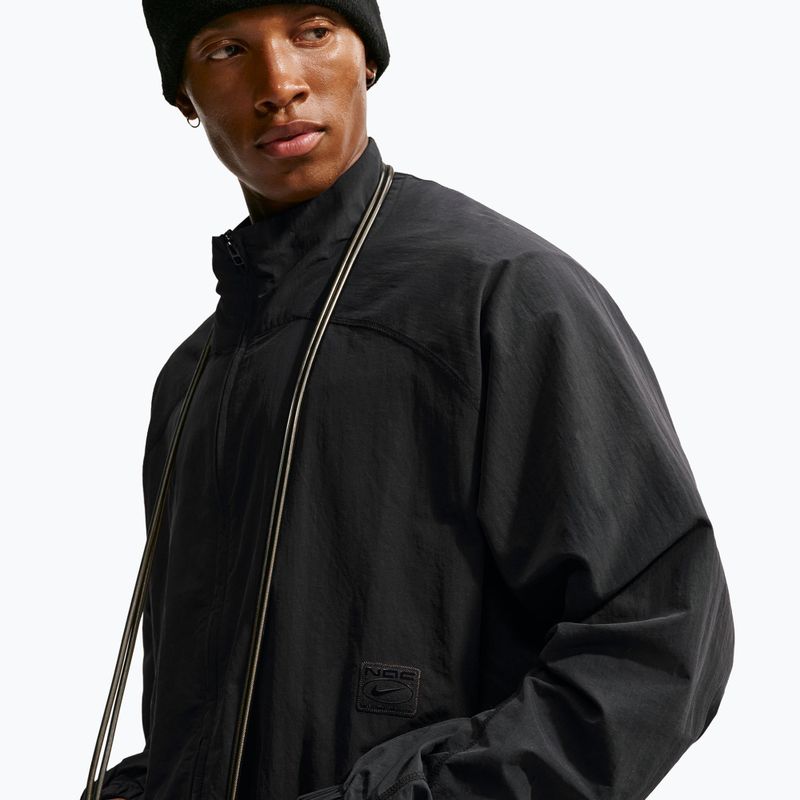 Куртка чоловіча Nike N.A.C. Dri-Fit Oversized Full Zip black/black 4