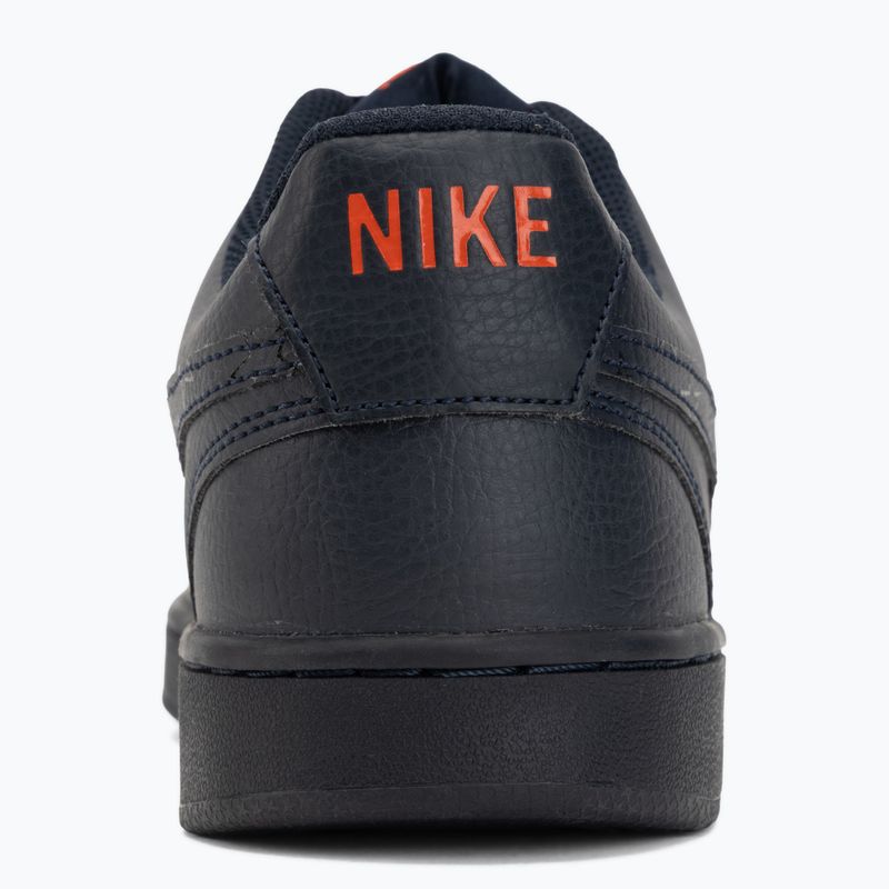 Взуття чоловіче Nike Court Vision Low Next Nature dark obsidian/picante red/dark obsidian 6