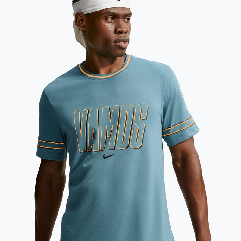 Футболка чоловіча Nike Court Dri-FIT Cotton smokey blue 4
