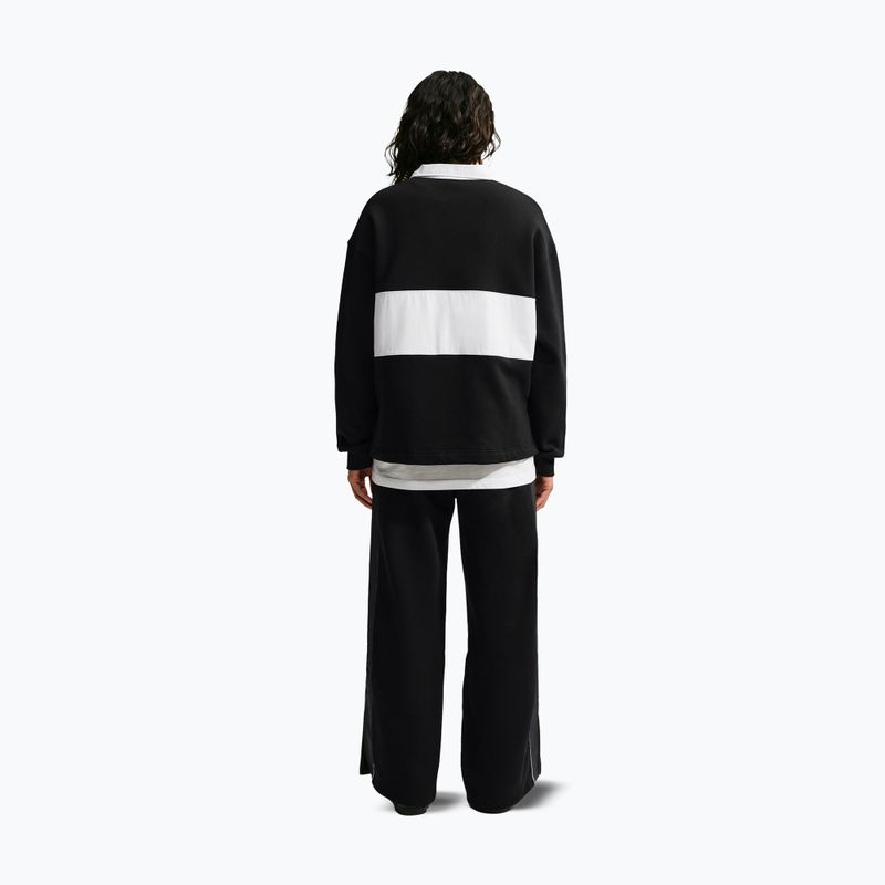 Кофта жіноча Nike Studio Fleece Medium Weight total black/sail/sail 3