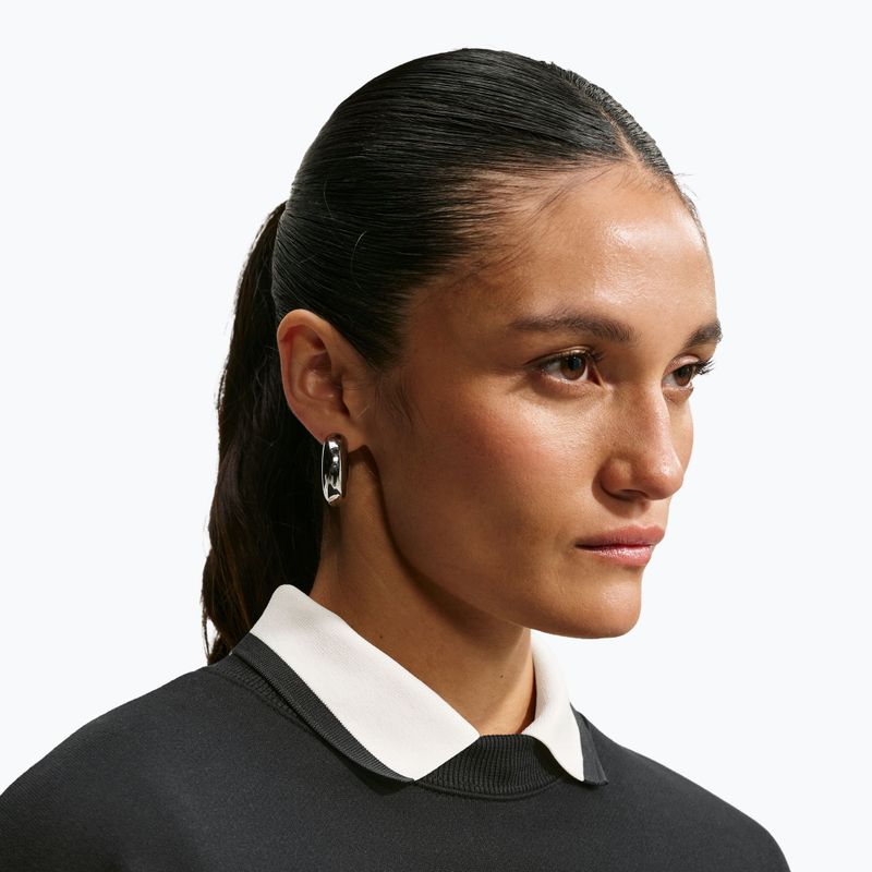 Кофта жіноча Nike Studio Fleece Medium Weight total black/sail 6