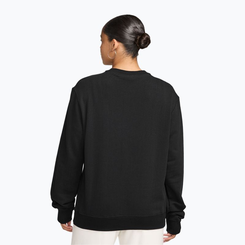 Кофта жіноча Nike Studio Fleece Lightweight total black/sail 2