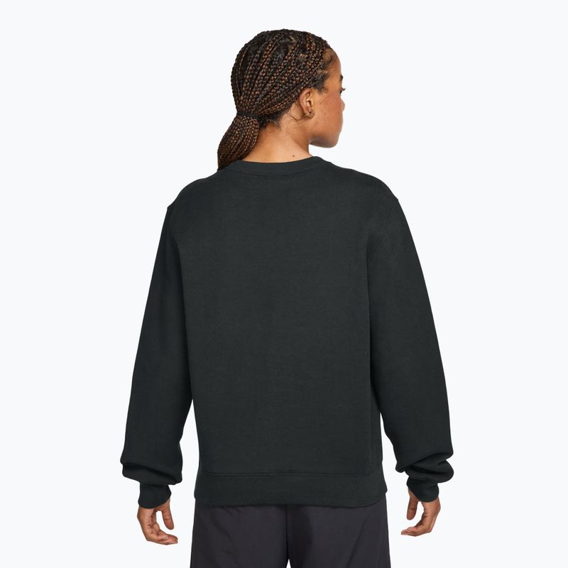 Кофта жіноча Nike Studio Fleece total black/sail 2