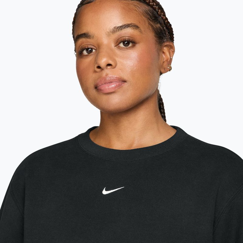 Кофта жіноча Nike Studio Fleece total black/sail 3