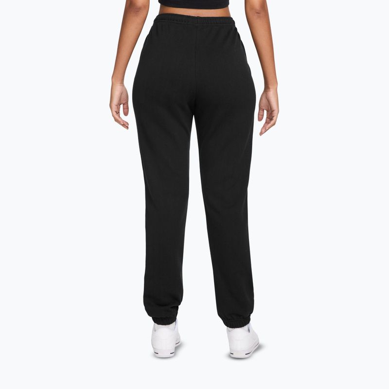 Штани жіночі Nike Studio Fleece total black/sail 2