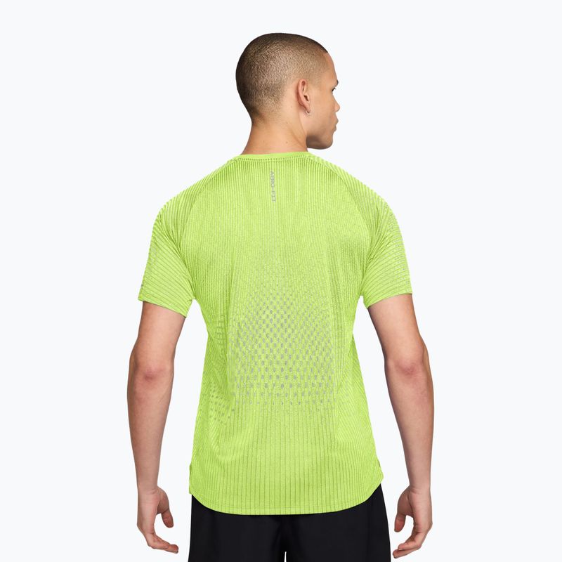 Футболка для бігу чоловіча Nike Stride Aero-FIT light lemon twist 2