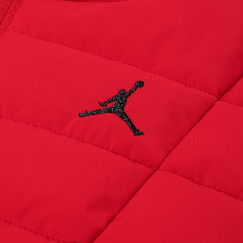 Куртка дитяча Jordan Midweight Puffer W/Pipping university red 3