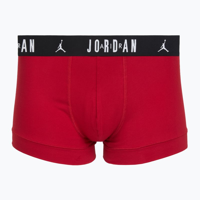 Чоловічі боксерки Nike Jordan Cotton Trunk 5шт gym red/black 4
