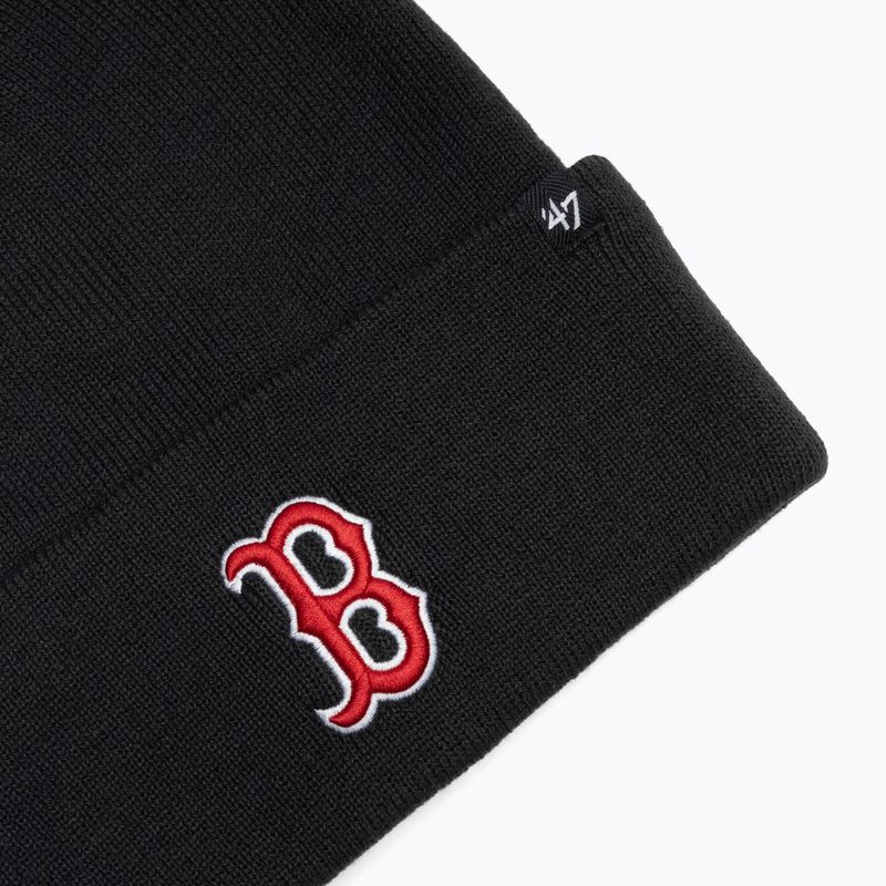 Шапка зимова 47 Brand MLBNHL Boston Red Sox Haymaker vintage navy 3