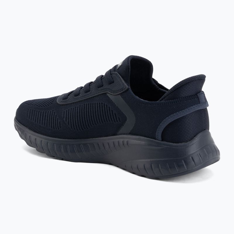 Кросівки чоловічі SKECHERS Bobs Squad Chaos Solid Step blue 3