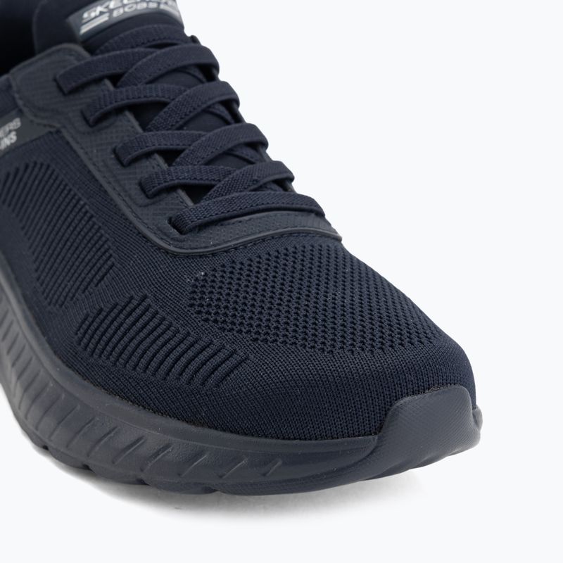 Кросівки чоловічі SKECHERS Bobs Squad Chaos Solid Step blue 7