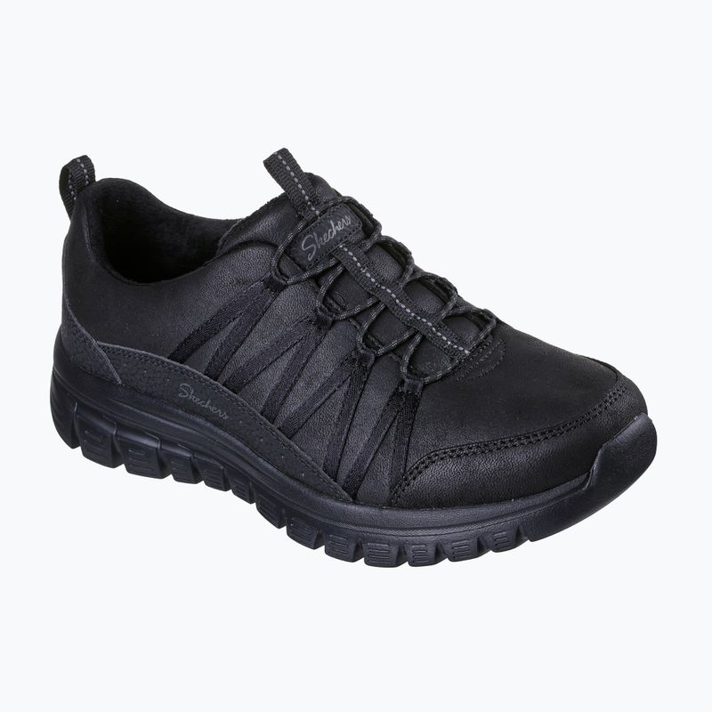 Кросівки жіночі SKECHERS Graceful Cozy Hug black 8